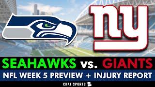 How The Seahawks Can DOMINATE The New York Giants Seattle Seahawks NFL Week 5 Preview