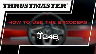 How to use the encoders T248 Tutorial  Thrustmaster
