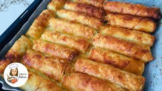 Yufkadan Lor Peynirli Börek Yapımı