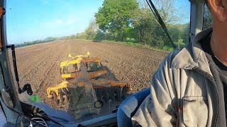 Working Maize Land  Spreading Muck