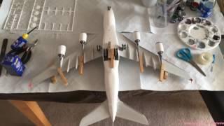 Construction of Revell A380 New Livery