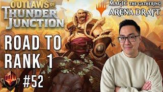 Bruse Almighty Is Godly  Mythic 52  Road To Rank 1 Outlaws Of Thunder Junction Draft  MTG Arena