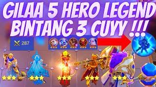 HARPER SKIL 1 TERNAK HERO LEGEND‼️GILA 5 HERO LEGEND BINTANG 3  CARA MAIN HARPER SKIL 1 NEW META