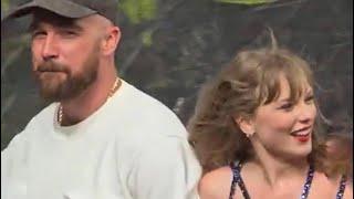 Taylor Swift SHOCKED by Travis Kelce at The Eras Tour on stage