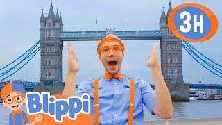 Blippi Sails Along Londons River Thames +More  Blippi and Meekah Best Friend Adventures