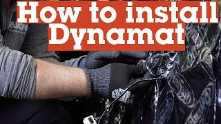 How to install Dynamat vibration damping material  Crutchfield