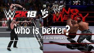 WWE 2K18 vs WWF No Mercy - Which is Best? It’s No Mercy