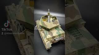 Flakpanzer IV Ostwind - 135 #modellbau #scalemodel #plastickit #panzer #tank #135scale #shorts