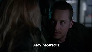 Chicago P.D. 8x14  Kiss Scene — Jay and Hailey Jesse Lee Soffer and Tracy Spiridakos
