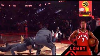 Toronto Raptors Starting Line Up Intro NBA Finals 2019 Game 1 - THROWBACK