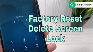 Factory reset Huawei P30 Lite MAR-LX1A. Remove pin pattern password lock.