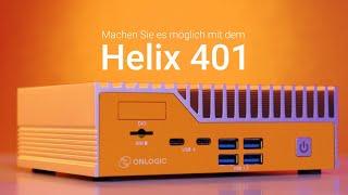 Vorstellung des OnLogic Helix 401 Hybrid-Core Industrie-Computers