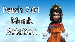 Patch 7.01 Monk Rotation  FFXIV Dawntrail