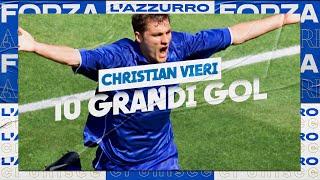 10 grandi gol di Christian Vieri in Nazionale