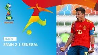 Spain v Senegal  FIFA U-17 World Cup Brazil 2019  Match Highlights