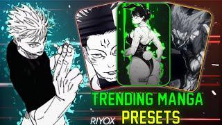 Trending - Anime Manga Edits Presets - XML  Alight Motion  #9