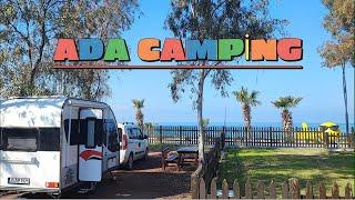 Ada Kamp ta kamp yaptık...   Çekme karavanımız ile Kuşadası Ada Camping