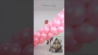 kamar adek dihias balon #funny #balloon #shorts