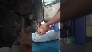 Replace fuel filter pajero 6g75 engine