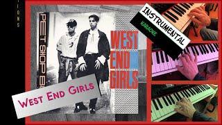 West End Girls - Pet Shop Boys - Instrumental with lyrics  subtitles 1983