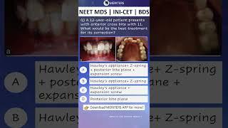 NEET MDS  INI-CET MDS  PSC  BDS - Most Important Questions  #neetmds2025 #mdsprep