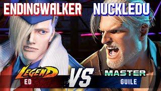 SF6 ▰ ENDINGWALKER Ed vs NUCKLEDU Guile ▰ High Level Gameplay