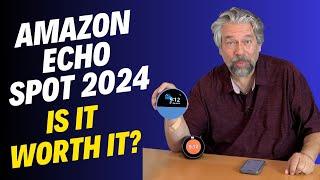 Amazon Echo Spot 2024 Smart Alexa Alarm Clock -- DEMO & REVIEW