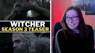 The Witcher Season 3 Official Teaser Reaction