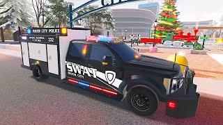 Check Out The New Police Car SWAT Liveries And Bucket Truck  ERLC Winter Update