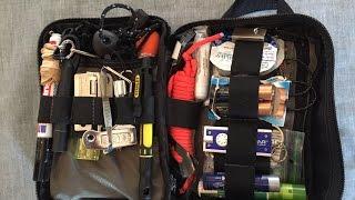 EDC bag for urban emergencies and survival loadout +list