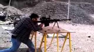 Barrett .50 cal sniper rifle