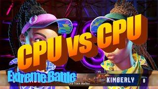 Street Fighter 6 - CPU vs CPU Extreme Battle Over 8 Hours