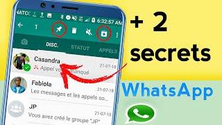 Men 2 gwo sekrè ki kache nan whatsapp  Méthode 2021