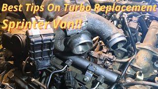 This is The Quickest Way to Remove  a Turbo On a 3.0L Sprinter Van