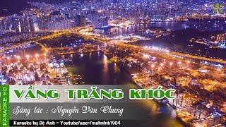 Karaoke VẦNG TRĂNG KHÓC - Như Quỳnh - Kỳ Anh  Beat Chuẩn