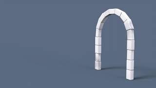 MAYA Tutorial - Stone door frame