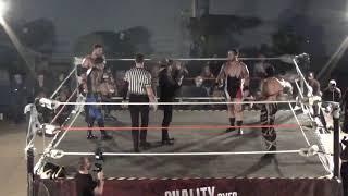 Mike de Veccio Vs Valeck Cuervo Vs Senza Volto Vs Tristan Archer -Wrestling Pro Essonnes- 30102021