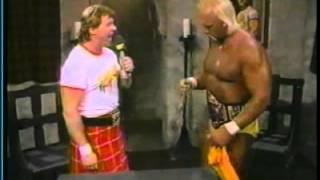 Pipers Pit with Hulk Hogan 02-14-1987