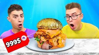 TASTING THE MOST EXPENSIVE FOOD IN THE WORLD CHALLENGE 