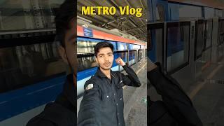 First Time METRO   #minivlog #shorts #metro