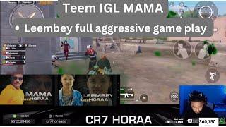 LEEMBEY FULL AGGRESSIVE GAME PLAYTEEM IGL MAMA  #Cr7HORAA#SkylightzGaming#PUBGNEPAL