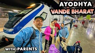 Riding The Vande Bharat Train To Ayodhya - Incredible Experience ️
