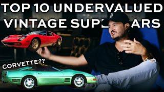 Top 10 UNDERVALUED Vintage Supercars of 2022