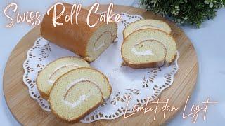 BOLU GULUNG PALING ENAK  SWISS ROLL CAKE