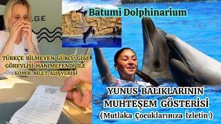 YUNUS BALIKLARINDAN MUHTEŞEM SHOW Batumi Dolphinarium AMAZING DOLPHIN SHOW Batumi Dolphinarium