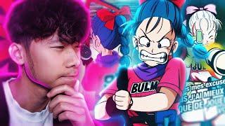 ELLE FLINGUE 99% DES PERSOS DU JEU  REACT BULMA LR  Dokkan Battle