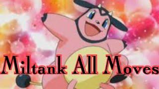 Miltank All Attacks & moves Pokemon