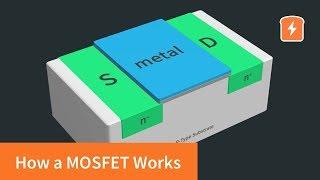 How a MOSFET Works - with animation   Intermediate Electronics