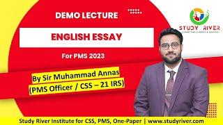 English Essay For CSSPMS Demo