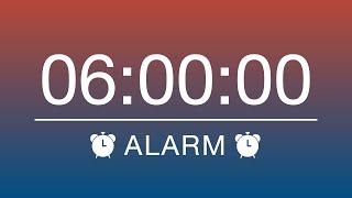 6 HOURS TIMER & ALARM - COUNTDOWNALARM CLOCK